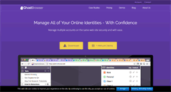 Desktop Screenshot of ghostbrowser.com